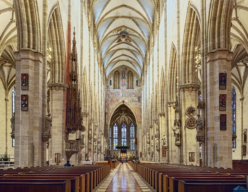 ulm cattedrale interno