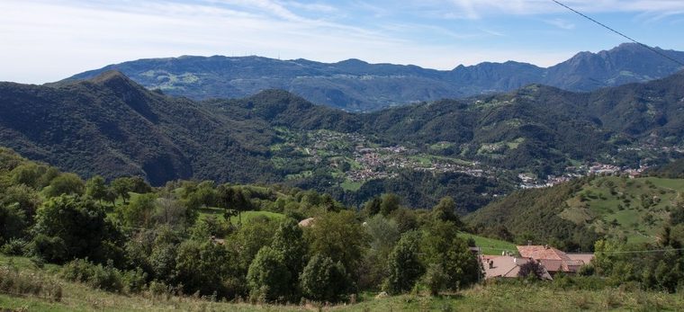 Valle Brembana panoramica